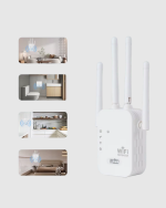 Antenli WiFi Repeater 300m2 Kapsama Alanı WPA3 Güvenlikli - Görsel 3