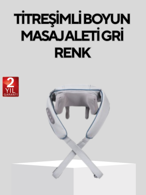 Isı Terapili Boyun ve Omuz Masaj Cihazı Sessiz Motorlu Çok Bölgeli Kullanım