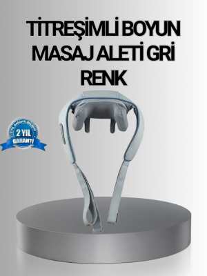 Titreşimli Boyun Masaj Cihazı Isı Terapili Şarjlı VNB-01 Ergonomik U Tasarım