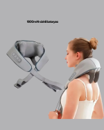 Titreşimli Boyun Masaj Cihazı Isı Terapili Şarjlı VNB-01 Ergonomik U Tasarım - Görsel 2