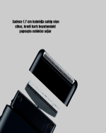 Taşınabilir Elektrikli Tıraş Makinesi USB Şarjlı 5W Motor ve 0.3 mm Hassas Kesim - Görsel 5