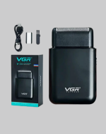 Elektrikli Tıraş Makinesi Çift Başlıklı Ultra İnce Tasarım - Görsel 4