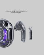 Bluetooth 5.3 TWS Kulaklık Gürültü Engelleyici Üçlü Mikrofonlu Ergonomik Tasarım - Görsel 2