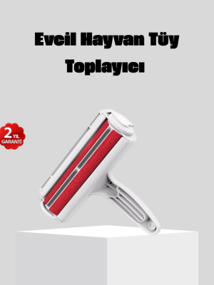 Kedi Köpek Tüy Toplama Hazneli Tüy Temizleme Cihazı Çok Kullanımlı