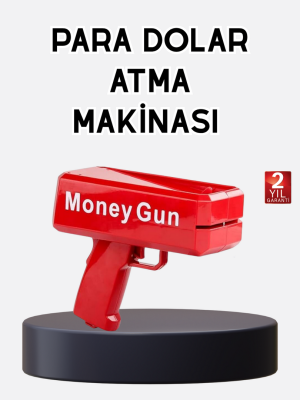 ABS Malzemeli Para Saçma Tabancası Etkinlik ve Parti Kullanımına Uygun
