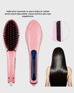 Seramik Plakalı Saç Düzleştirici Hızlı Isınan 5 Kademe Isı Ayarlı - Görsel 2