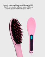 Seramik Plakalı Saç Düzleştirici Hızlı Isınan 5 Kademe Isı Ayarlı - Görsel 5