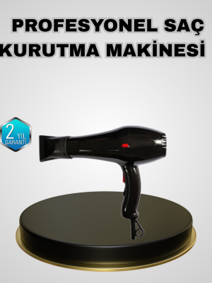 Profesyonel 2200W Fön Makinesi Soğuk Sıcak Üflemeli İki Kademeli