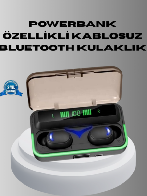 Gaming Bluetooth Kulaklık 800mAh Powerbank Düşük Gecikmeli