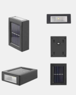 Solar Dış Mekan Aplik Su Geçirmez Dayanıklı LED Aydınlatmalı - Görsel 5