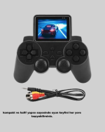 Atari S10 Taşınabilir Retro Oyun Konsolu 2.8 İnç Renkli Ekran Nostaljik - Görsel 5