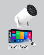 Projeksiyon Cihazı 4K Destekli Kablosuz Bağlantılı Bluetooth 5.0 - Görsel 4