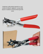 Delme Pensesi 6 Başlıklı Çok Amaçlı Paslanmaz Çelik Ergonomik - Görsel 4