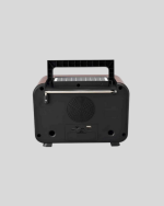 Alev Işığı Efektli Solar Bluetooth Hoparlör Radyo Destekli Taşınabilir Model - Görsel 4