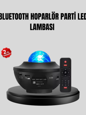 Yıldızlı Projektör Galaxy Efektli Ayarlanabilir Renkli Atmosfer Lambası