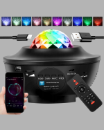 Yıldızlı Projektör Galaxy Efektli Ayarlanabilir Renkli Atmosfer Lambası - Görsel 5