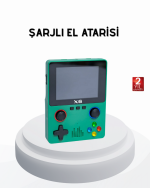 3.5 İnç IPS Ekranlı Taşınabilir Oyun Konsolu Ergonomik Çift Tetikli