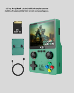 Retro Taşınabilir Konsol 3.5 IPS Ekran Ergonomik Çift LR Kontrollü - Görsel 3