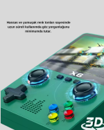Retro Taşınabilir Konsol 3.5 IPS Ekran Ergonomik Çift LR Kontrollü - Görsel 4