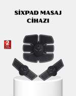 EMS Vücut Geliştirici Göbek ve Kol Pedli 6 Modlu Akıllı Kas Cihazı