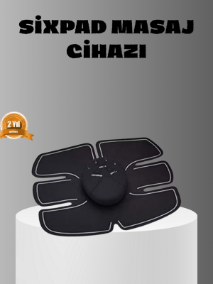 Elektronik Kas Uyarıcı Cihaz 6 Farklı Modlu Jel Pedli Göbek Kol Stimülatör