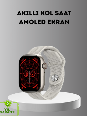 Bluetooth 5.2 Akıllı Saat Kablosuz Şarjlı Sesli Asistanlı 420 mAh Günlük Kullanım