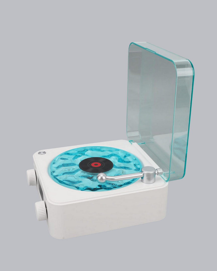 1241809_5-165.png Gece Lambası Stereo Bluetooth Hoparlör Dijital Saatli Vintage Tasarım Çok Fonksiyonlu - Görsel 3