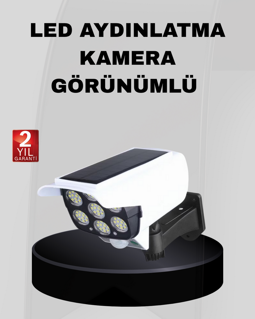 1241814_2-163.png Solar Bahçe Aydınlatması Su Geçirmez IP66 PIR Sensörlü Uzun Çalışma Süreli - Görsel 1