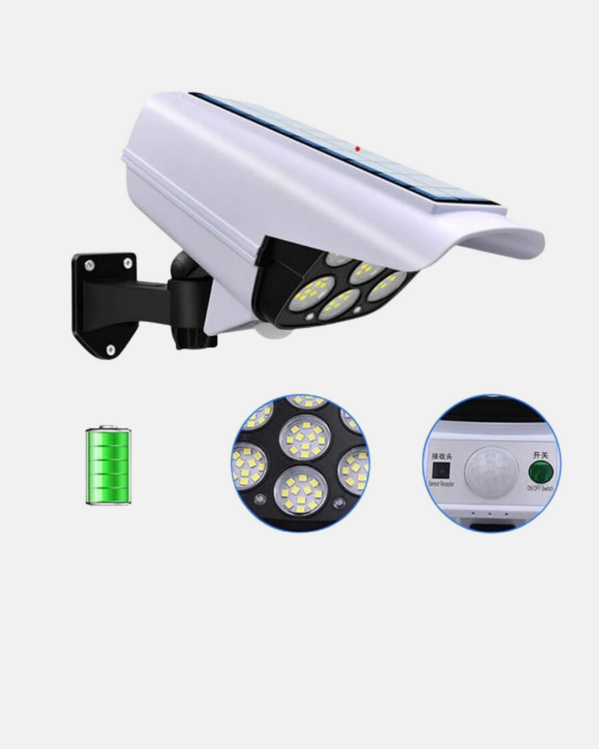 1241814_7-163.png Solar Bahçe Aydınlatması Su Geçirmez IP66 PIR Sensörlü Uzun Çalışma Süreli - Görsel 5