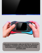 500 Oyunlu 3,5” Elde Taşınabilir Mini Oyun Konsolu – Şarjlı, TV Bağlantılı - Görsel 3