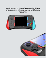 Taşınabilir Oyun Konsolu – 3,5" Ekranlı ve 500 Oyunlu - Görsel 2