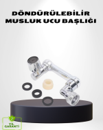 1080° Dönebilen Musluk Ucu – Su Tasarruflu, Esnek ve 360° Çift Eksenli Başlık (Kopya)