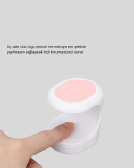 Mini Oje Kurutma Cihazı 16W LED UV Hızlı Kurutma Taşınabilir Kompakt - Görsel 4