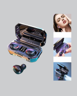 Şarj Kutulu Kablosuz Kulaklık Ergonomik Spor Seyahat Uyumlu Uzun Kullanım - Görsel 2