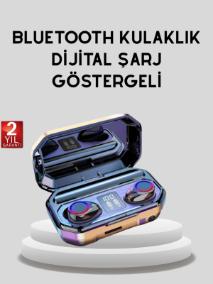 Bluetooth Kablosuz Kulaklık 4 Saat Kullanım Şarj Kutulu Düşük Enerji Tüketimli
