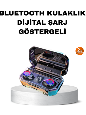 Kablosuz Kulaklık Uzun Pil Ömürlü Şarj Kutulu Ergonomik Hafif Tasarım