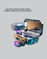 Kablosuz Kulaklık Uzun Pil Ömürlü Şarj Kutulu Ergonomik Hafif Tasarım - Görsel 3