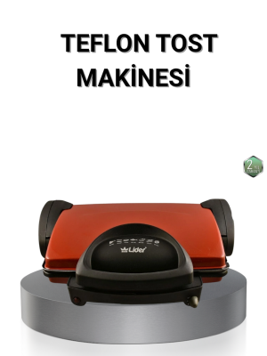 2000 Watt Tost Makinesi 6 Dilim Kapasiteli Döküm Plakalı Üç Kademeli Isı Ayarlı