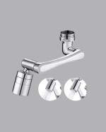 Döner Musluk Başlığı Çok Açılı Robotik Kol Su Tasarruflu - Görsel 5