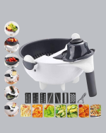 Çok Fonksiyonlu Döner Rende Süzgeç Hazneli Ergonomik Sebze Doğrayıcı - Görsel 2
