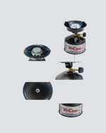 Outdoor Kamp Ocağı Gazlı Taşınabilir Pişirme Seti Üç Ayaklı Denge Aparatlı - Görsel 2