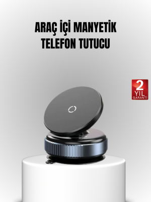 Vakum Adsorpsiyonlu Manyetik Telefon Tutucu Güçlü N52 360° Evrensel Uyumluluk