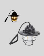 Retro Kamp Lambası Su Geçirmez Taşınabilir Gece Işığı Uzun Pil Ömürlü - Görsel 2