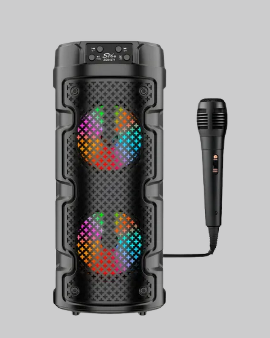 1242327_6-198.png Kablosuz Stereo Hoparlör USB + SD Kart + AUX Destekli Bluetooth 5.0 - Görsel 4