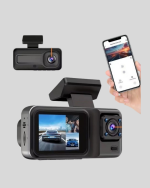 Park Modlu 3 Kameralı Araç Kayıt Cihazı 1080P Ön Kamera 2’’ Ekran - Görsel 2