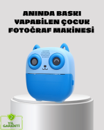 Anında Baskı Özellikli Çocuk Kamerası 48MP 1080P Çift Lens 32GB Destekli