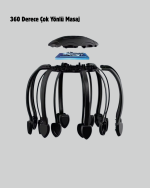 Taşınabilir Kafa Masaj Cihazı Eller Serbest 360° Profesyonel Masaj - Görsel 4