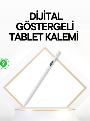 iPad Uyumlu 1.5mm POM Uçlu Dokunmatik Kalem Uzun Kullanım Süreli Stylus