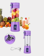 Şarjlı 380ml Portatif Smoothie Blender USB Mini Shake Yapıcı - Görsel 2