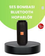 Taşınabilir Kablosuz Hoparlör 2 Woofer 2 Tweeter 12 Saat Oynatma - Görsel 2